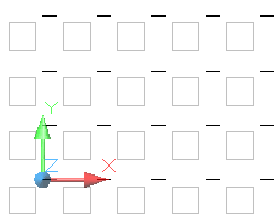 Step 1 to 3 of hatch pattern definition